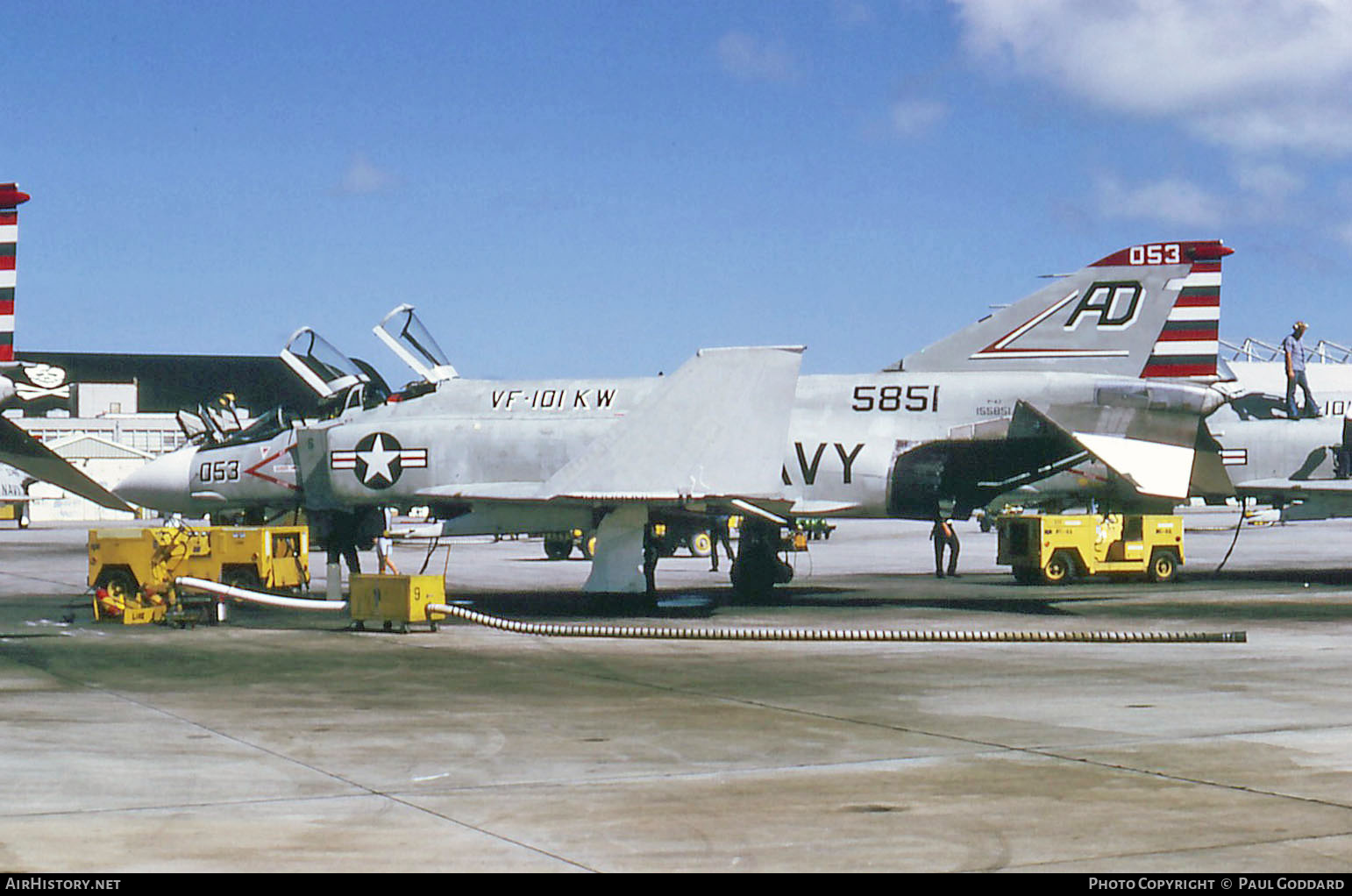 Aircraft Photo of 155851 / 5851 | McDonnell F-4J Phantom II | USA - Navy | AirHistory.net #583907
