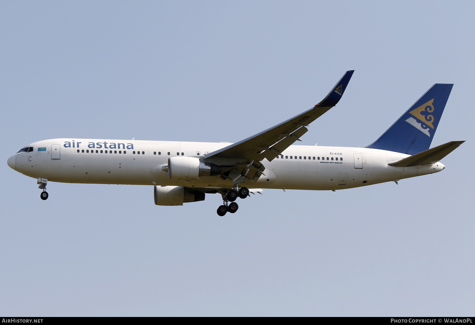 Aircraft Photo of EI-KEB | Boeing 767-3KY/ER | Air Astana | AirHistory.net #583908