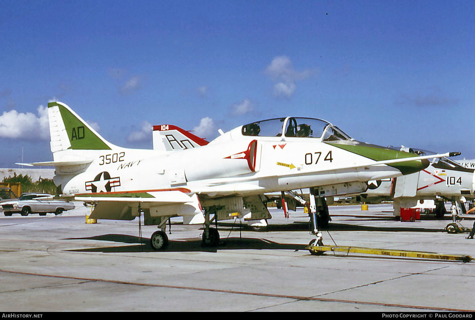 Aircraft Photo of 153502 / 3502 | Douglas TA-4J Skyhawk | USA - Navy | AirHistory.net #583910