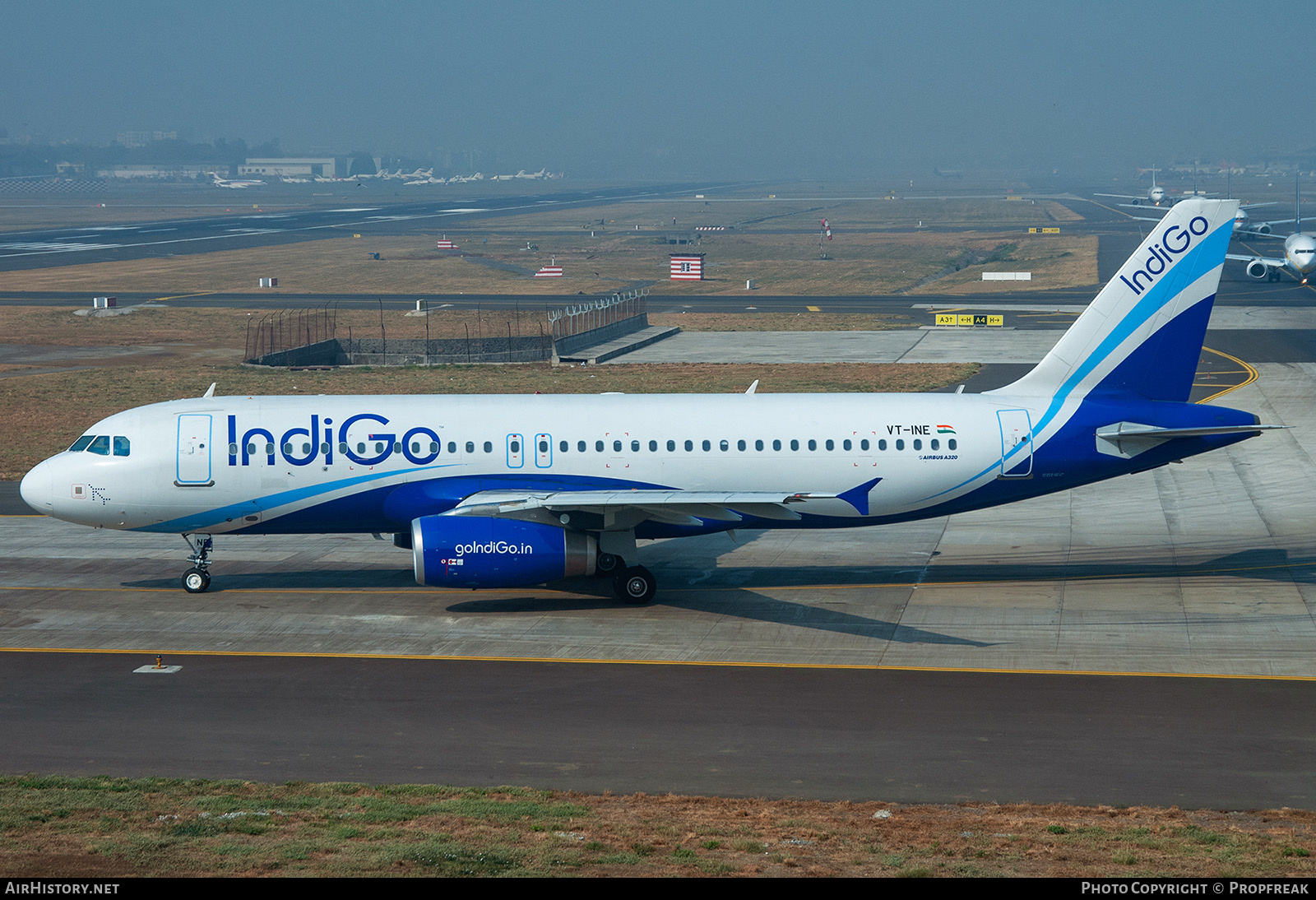 Aircraft Photo of VT-INE | Airbus A320-232 | IndiGo | AirHistory.net #583916