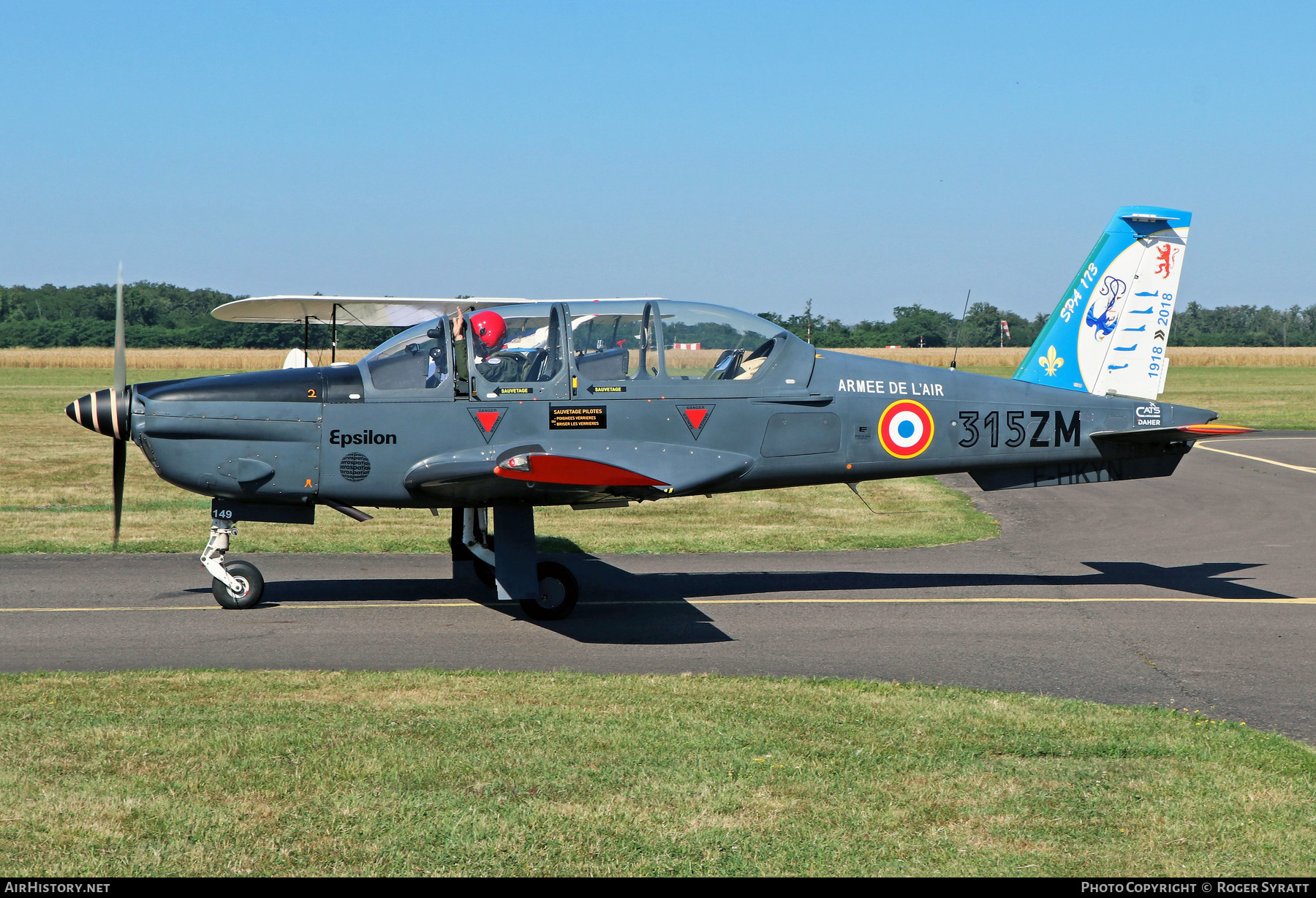 Aircraft Photo of F-HKYN | Socata TB-30 Epsilon | France - Air Force | AirHistory.net #583924