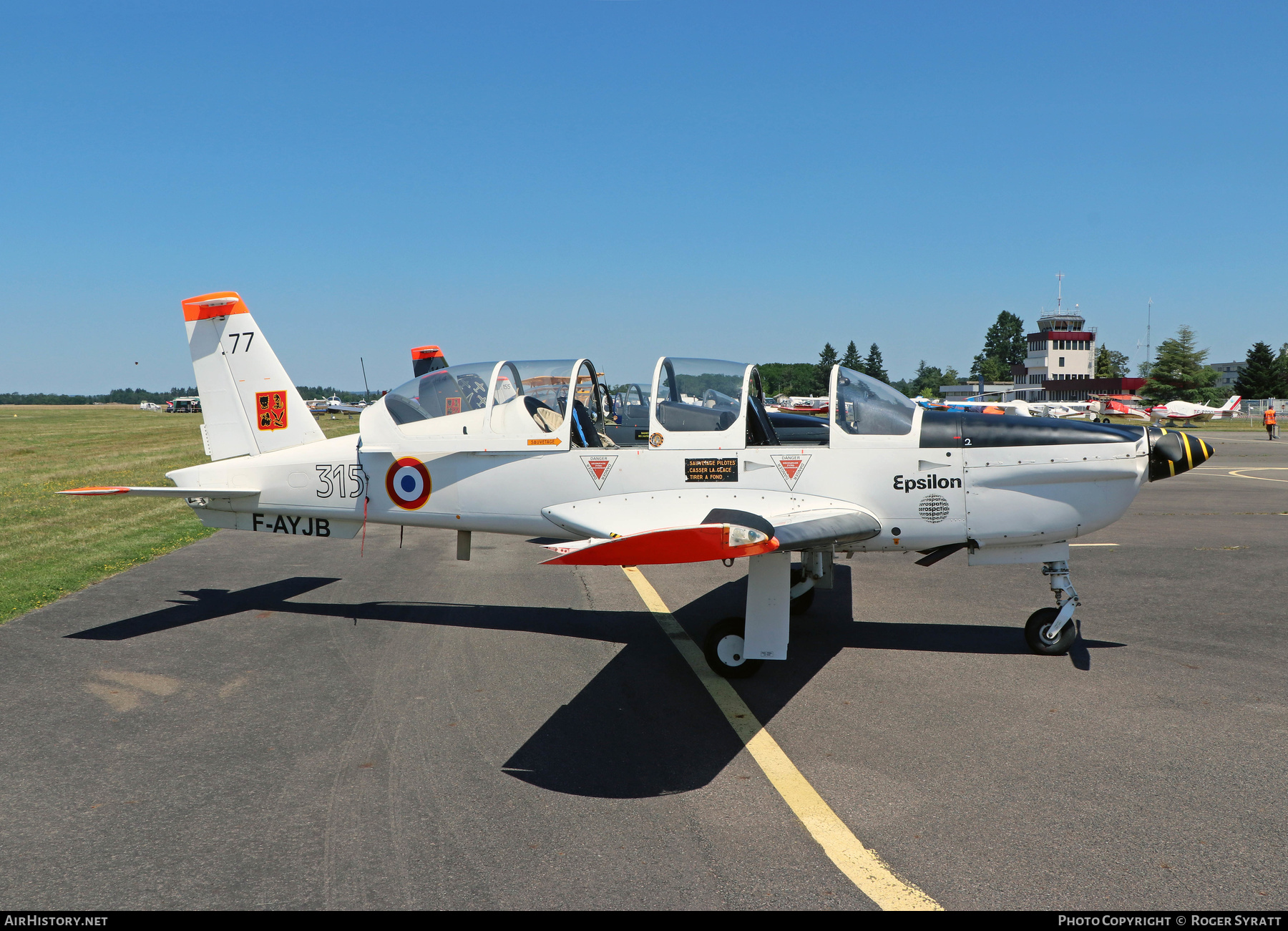 Aircraft Photo of F-AYJB / 77 | Socata TB-30 Epsilon | France - Air Force | AirHistory.net #583930