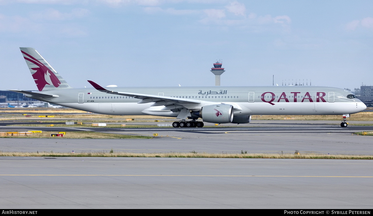 Aircraft Photo of A7-AOA | Airbus A350-1041 | Qatar Airways | AirHistory.net #583945