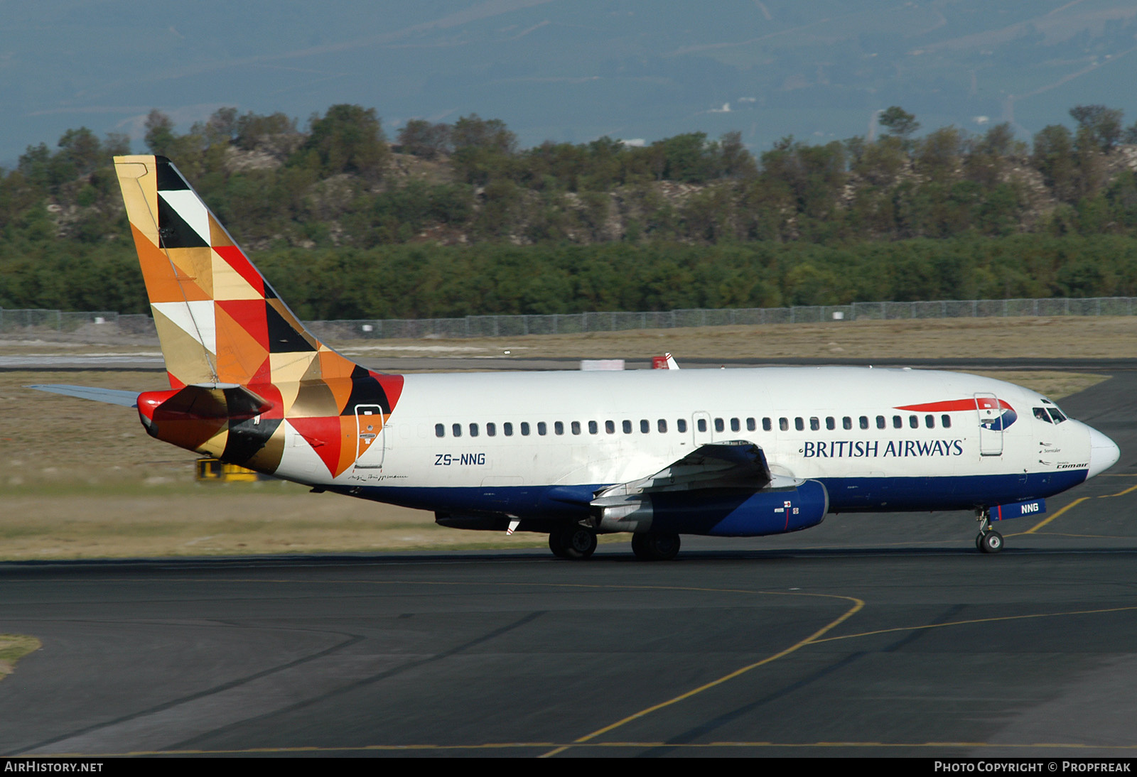 Aircraft Photo of ZS-NNG | Boeing 737-236/Adv | British Airways | AirHistory.net #583951