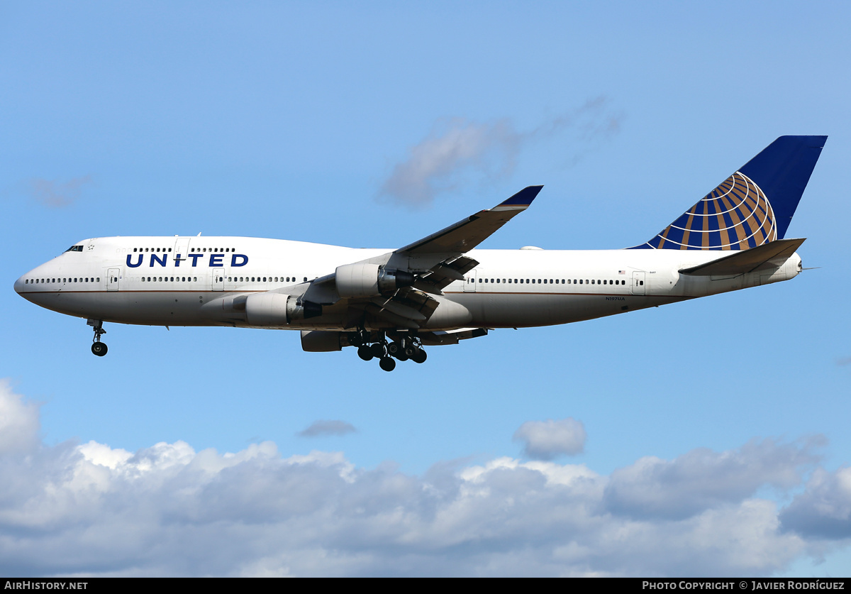 Aircraft Photo of N197UA | Boeing 747-422 | United Airlines | AirHistory.net #583958