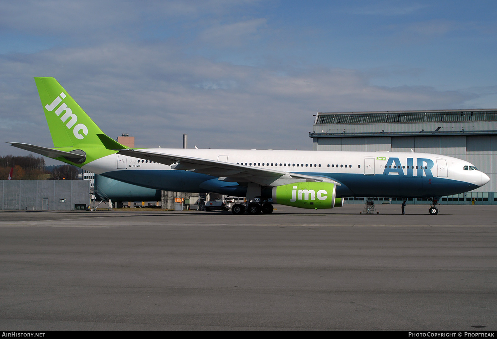 Aircraft Photo of G-OJMB | Airbus A330-243 | JMC Air | AirHistory.net #583959