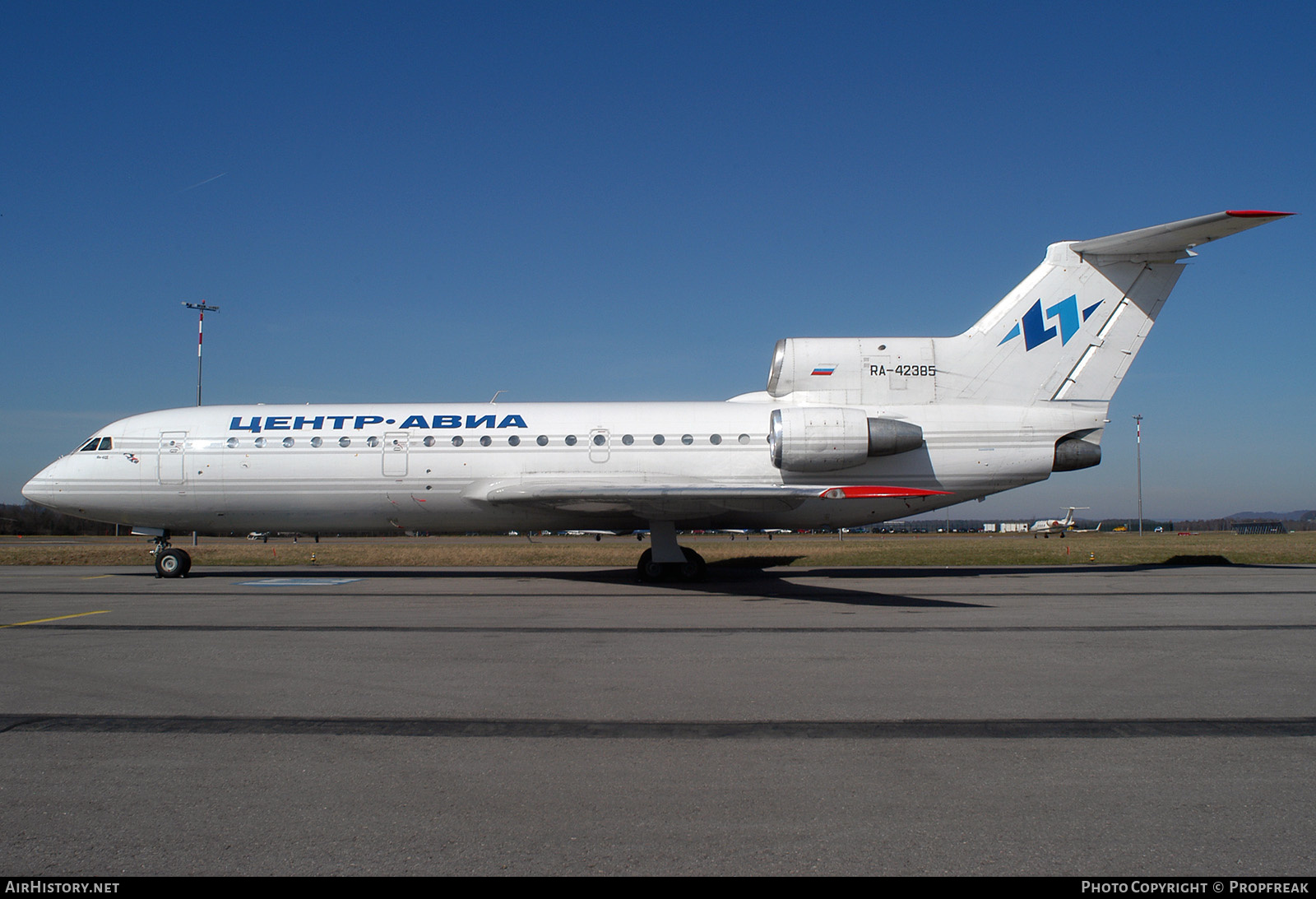 Aircraft Photo of RA-42385 | Yakovlev Yak-42D | Centre-Avia | AirHistory.net #583961