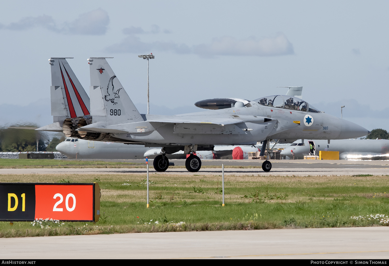 Aircraft Photo of 980 | McDonnell Douglas F-15D Eagle | Israel - Air Force | AirHistory.net #583969