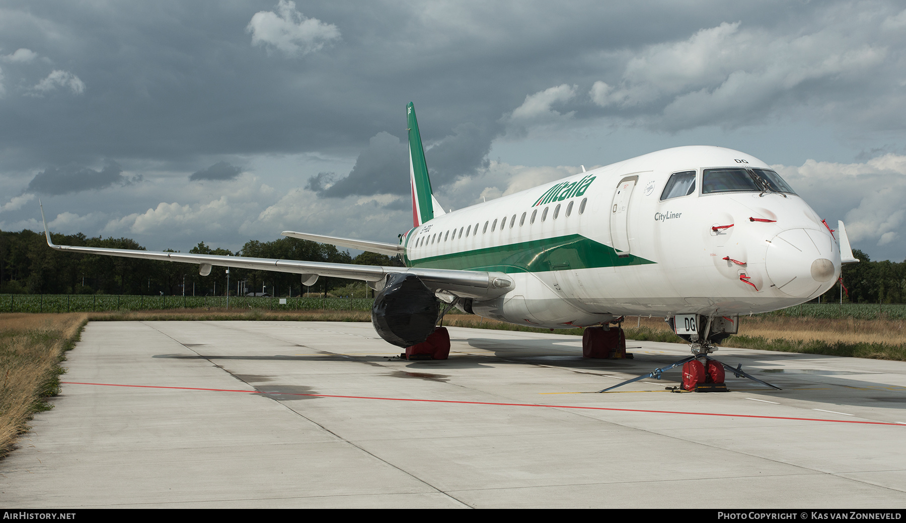 Aircraft Photo of EI-RDG | Embraer 175STD (ERJ-170-200STD) | Alitalia CityLiner | AirHistory.net #583972