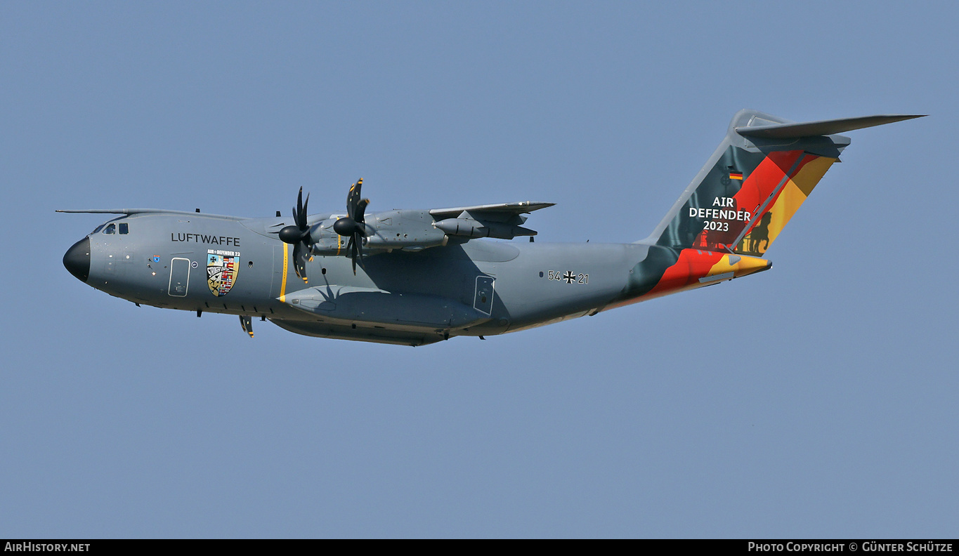 Aircraft Photo of 5421 | Airbus A400M Atlas | Germany - Air Force | AirHistory.net #583983