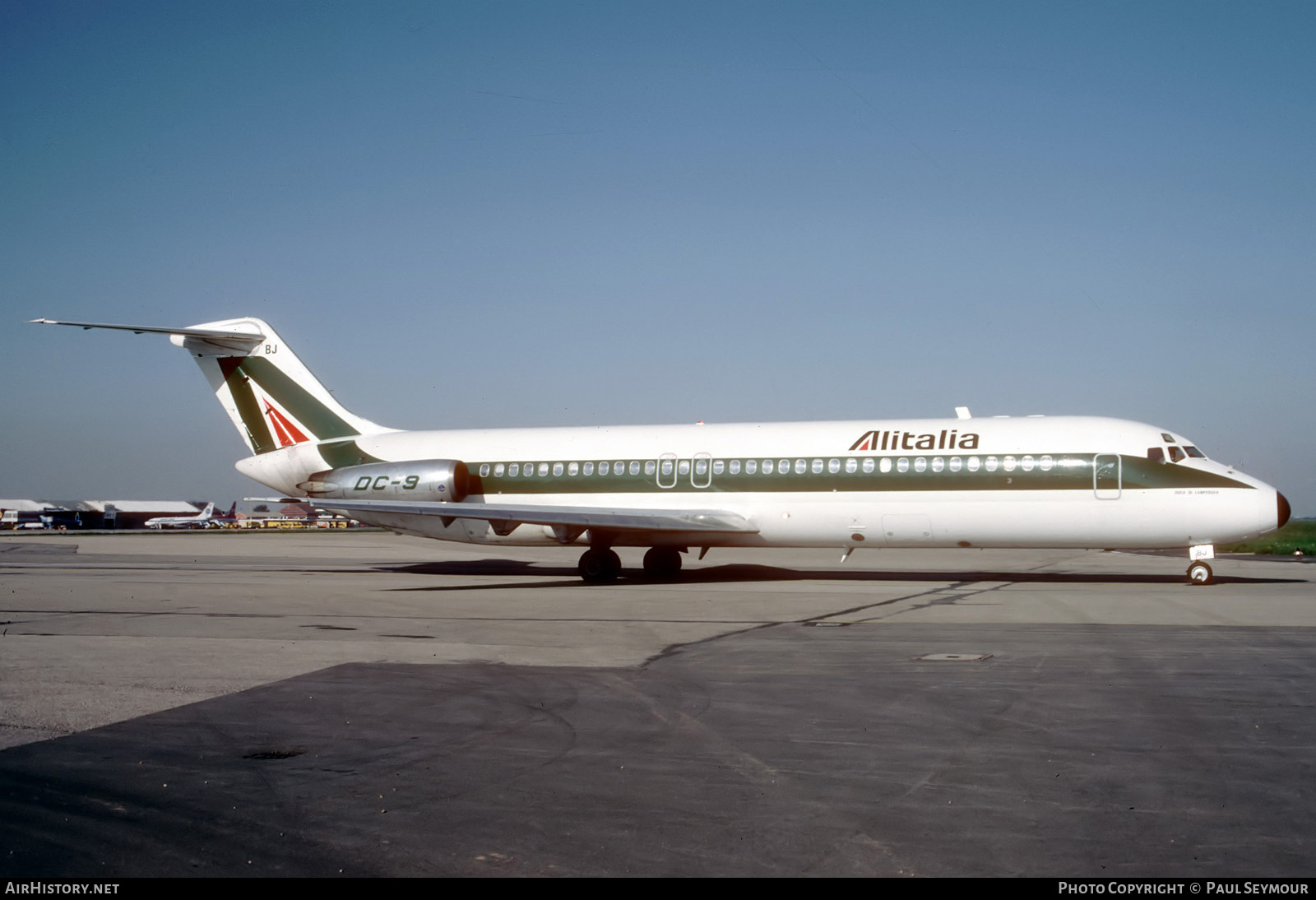 Aircraft Photo of I-DIBJ | McDonnell Douglas DC-9-32 | Alitalia | AirHistory.net #583986