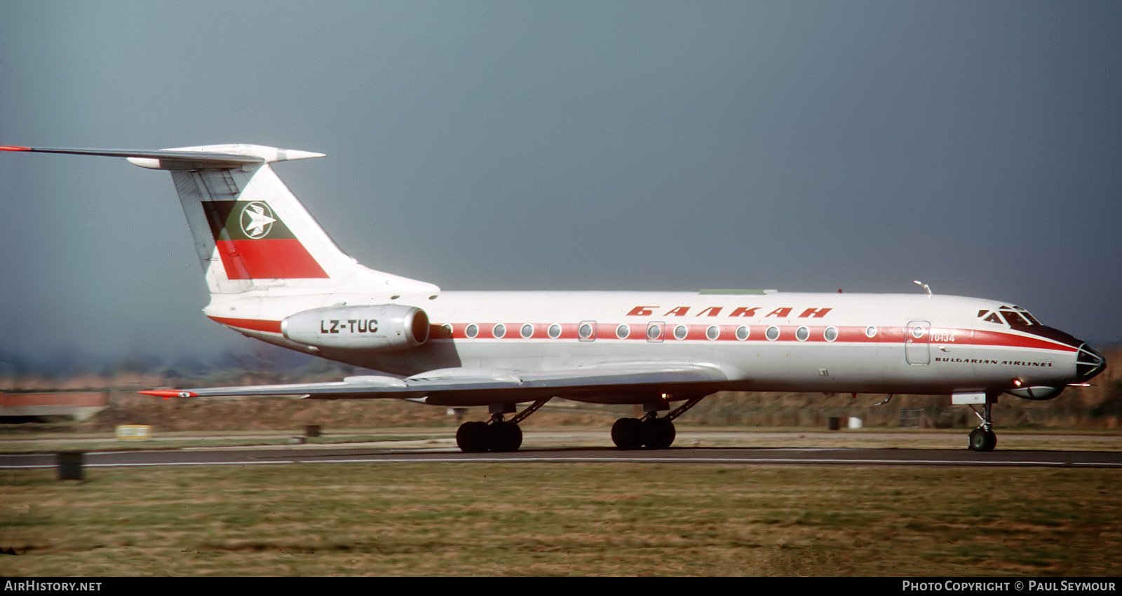 Aircraft Photo of LZ-TUC | Tupolev Tu-134 | Balkan - Bulgarian Airlines | AirHistory.net #583995