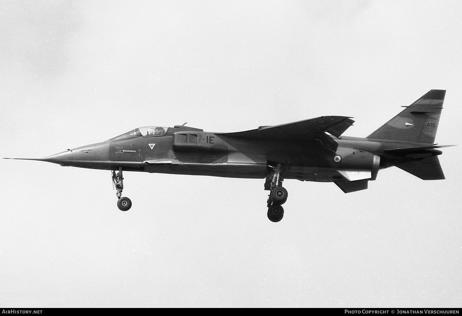 Aircraft Photo of A15 | Sepecat Jaguar A | France - Air Force | AirHistory.net #584021