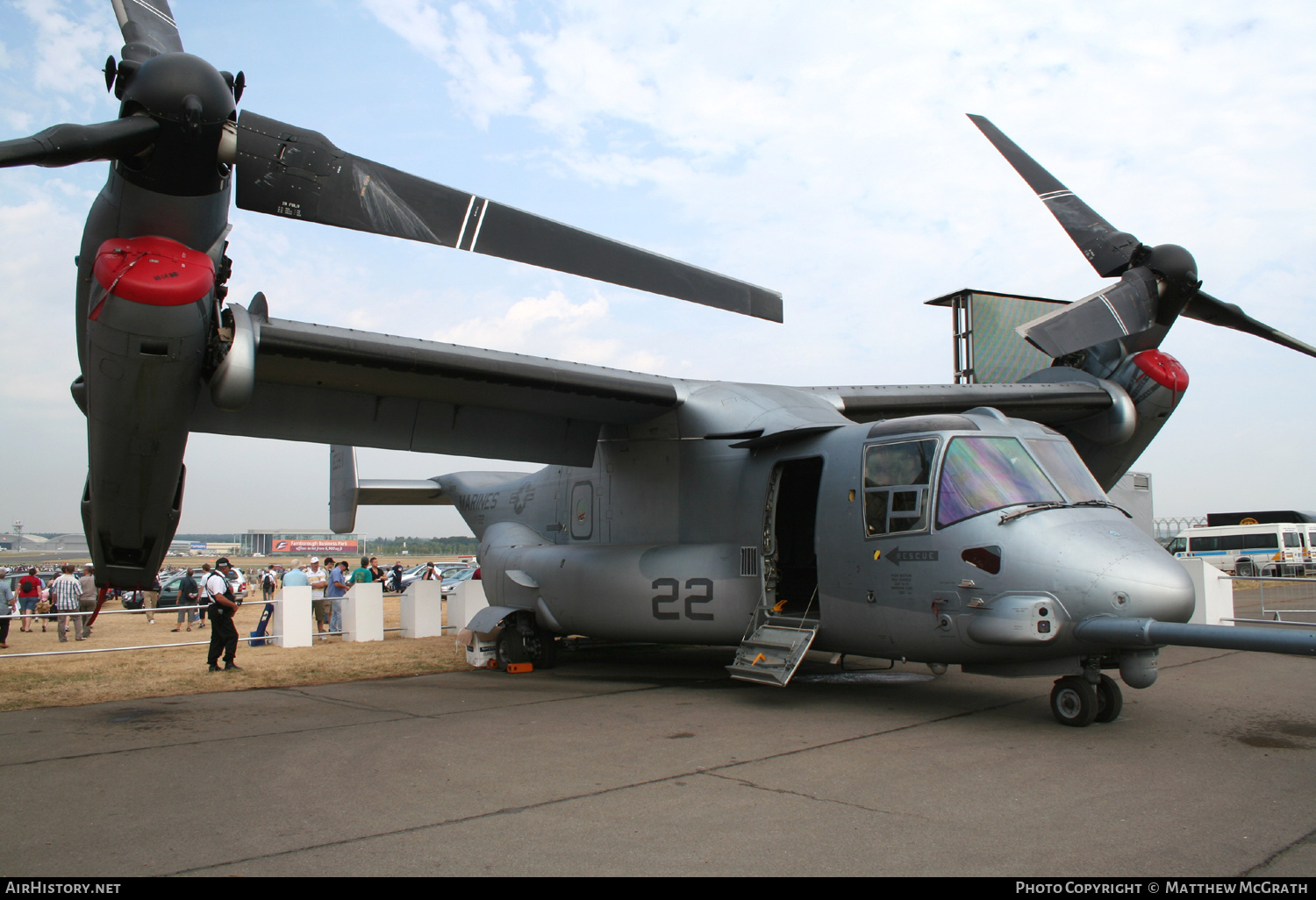 Aircraft Photo of 166391 | Bell-Boeing MV-22B Osprey | USA - Marines | AirHistory.net #584029