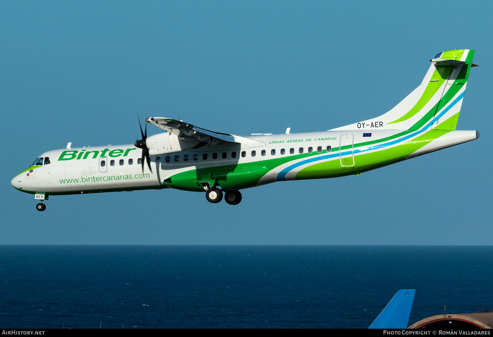Aircraft Photo of OY-AER | ATR ATR-72-600 (ATR-72-212A) | Binter Canarias | AirHistory.net #584038