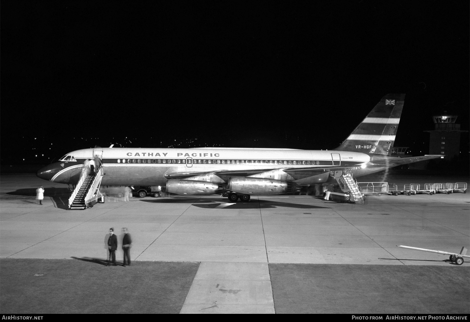 Aircraft Photo of VR-HGF | Convair 880M (22M-22) | Cathay Pacific Airways | AirHistory.net #584050