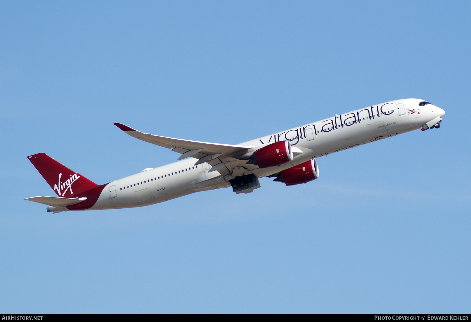 Aircraft Photo of G-VPOP | Airbus A350-1041 | Virgin Atlantic Airways | AirHistory.net #584055