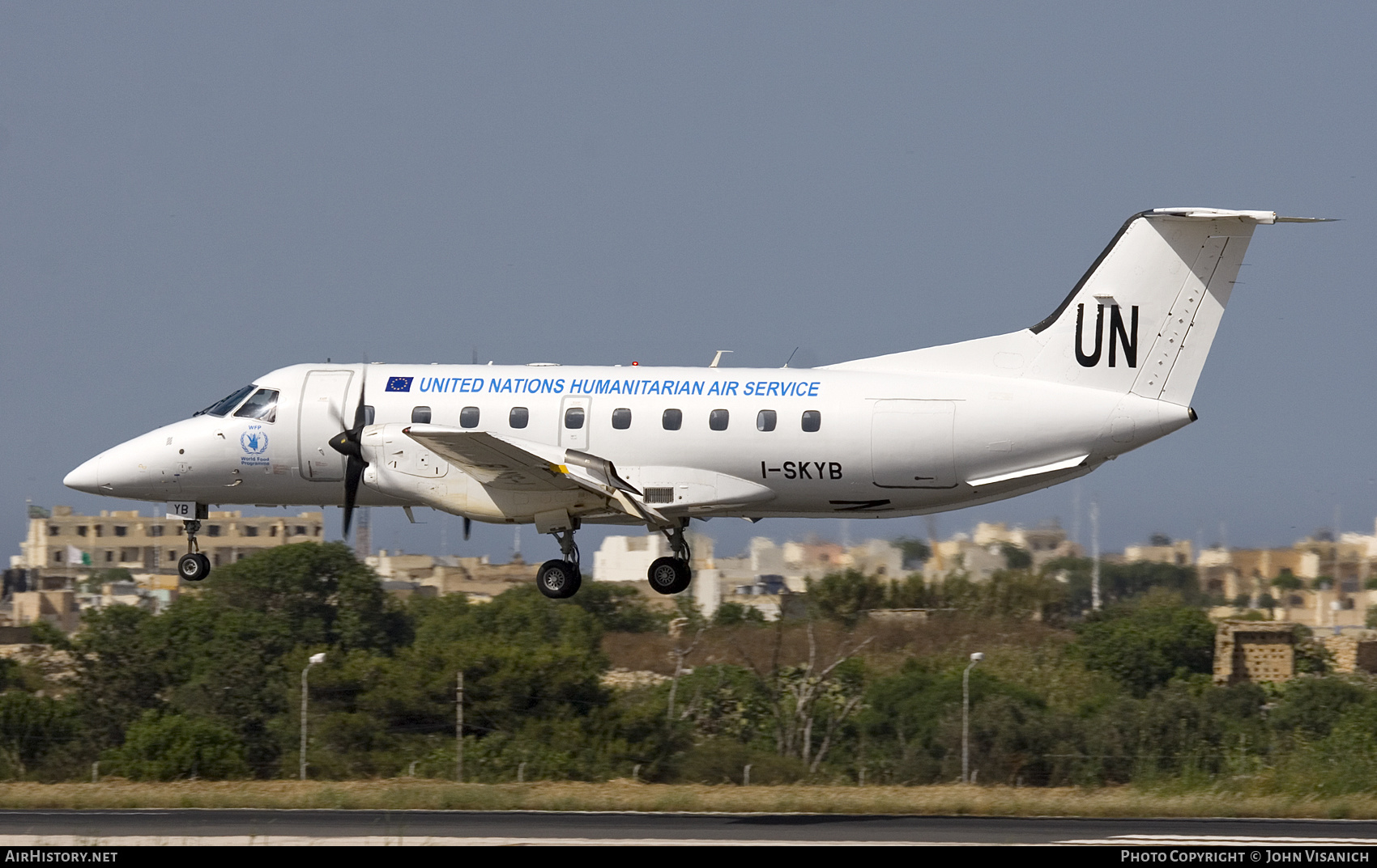 Aircraft Photo of I-SKYB | Embraer EMB-120 Brasilia | United Nations Humanitarian Air Service | AirHistory.net #584057