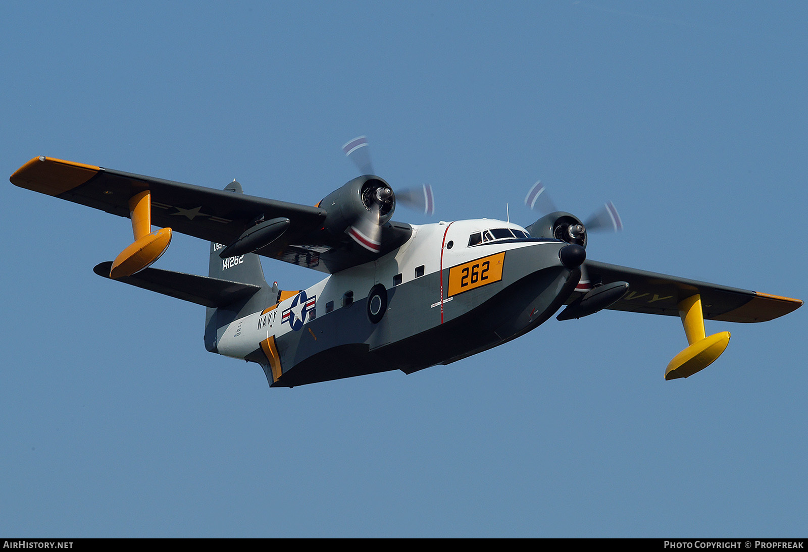 Aircraft Photo of N7025N / 141262 | Grumman HU-16C Albatross | USA - Navy | AirHistory.net #584072