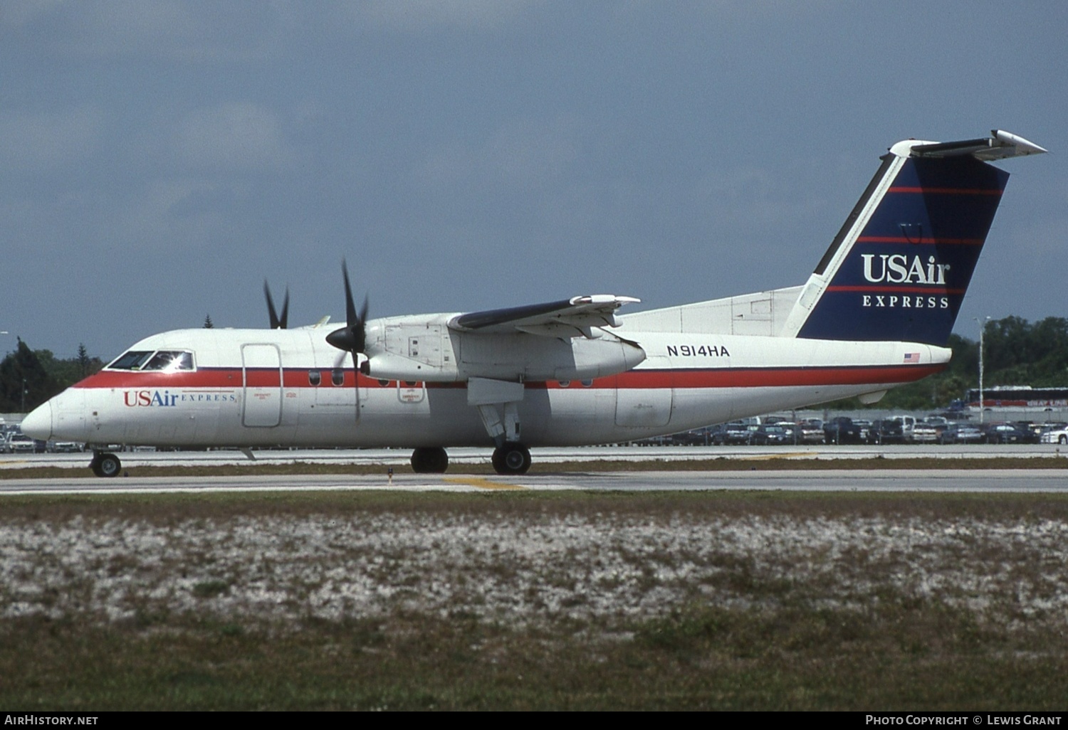 Aircraft Photo of N914HA | De Havilland Canada DHC-8-102 Dash 8 | USAir Express | AirHistory.net #584076