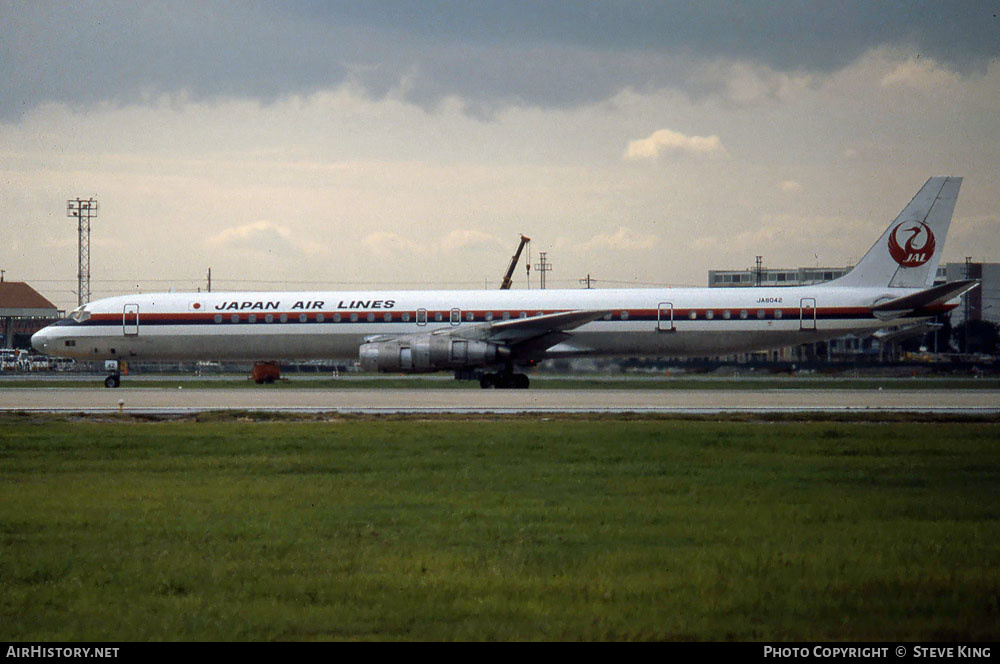 Aircraft Photo of JA8042 | McDonnell Douglas DC-8-61 | Japan Air Lines - JAL | AirHistory.net #584087