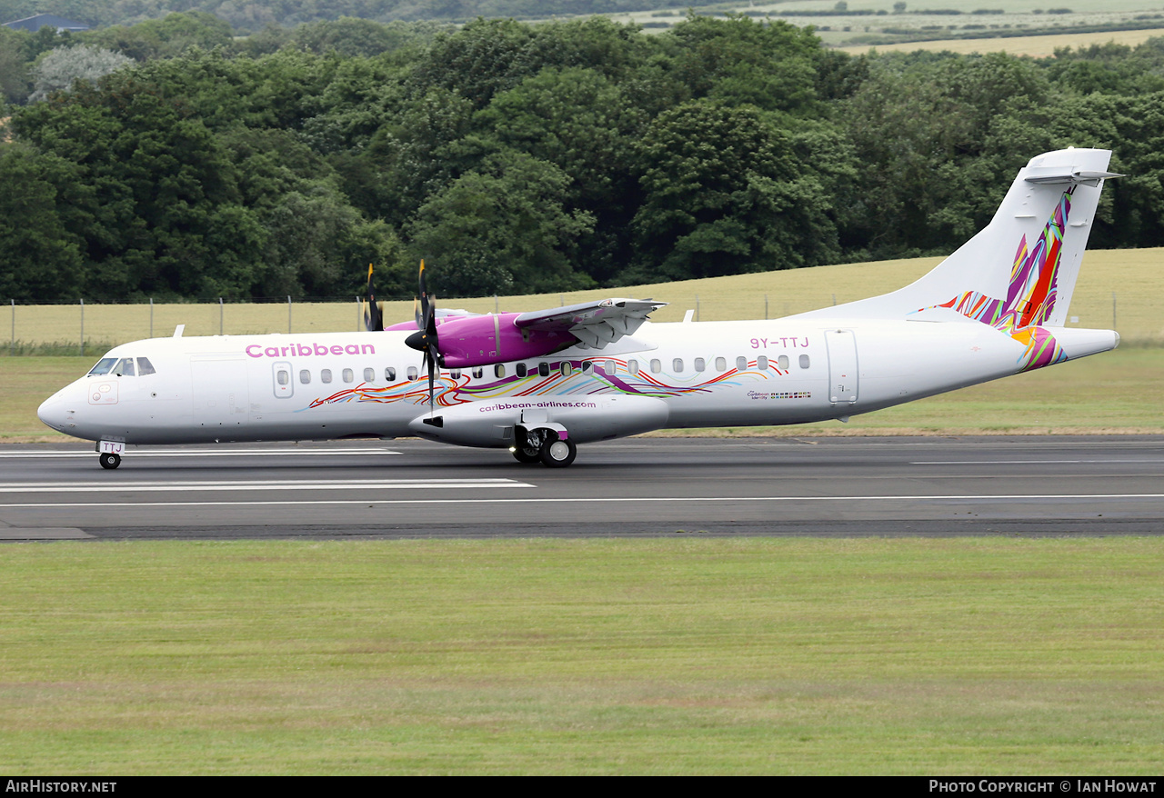 Aircraft Photo of 9Y-TTJ | ATR ATR-72-600 (ATR-72-212A) | Caribbean Airlines | AirHistory.net #584088