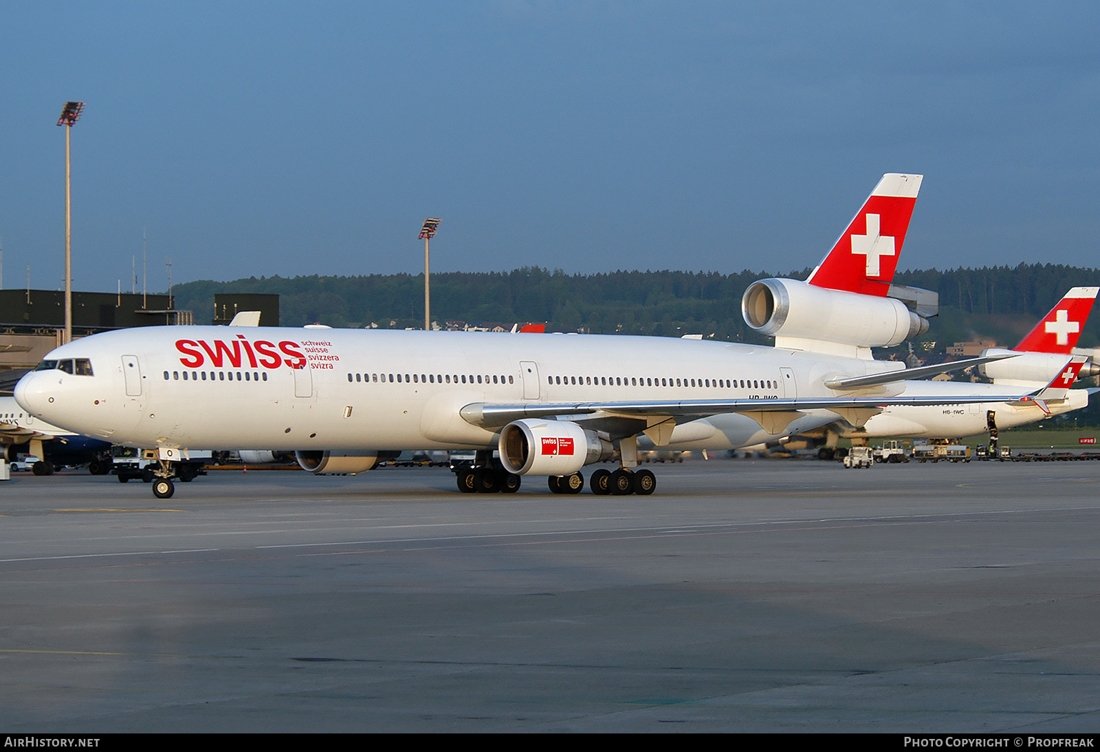 Aircraft Photo of HB-IWO | McDonnell Douglas MD-11 | Swiss International Air Lines | AirHistory.net #584097