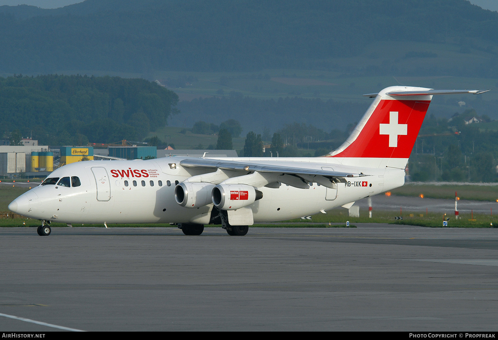 Aircraft Photo of HB-IXK | British Aerospace Avro 146-RJ85 | Swiss International Air Lines | AirHistory.net #584099