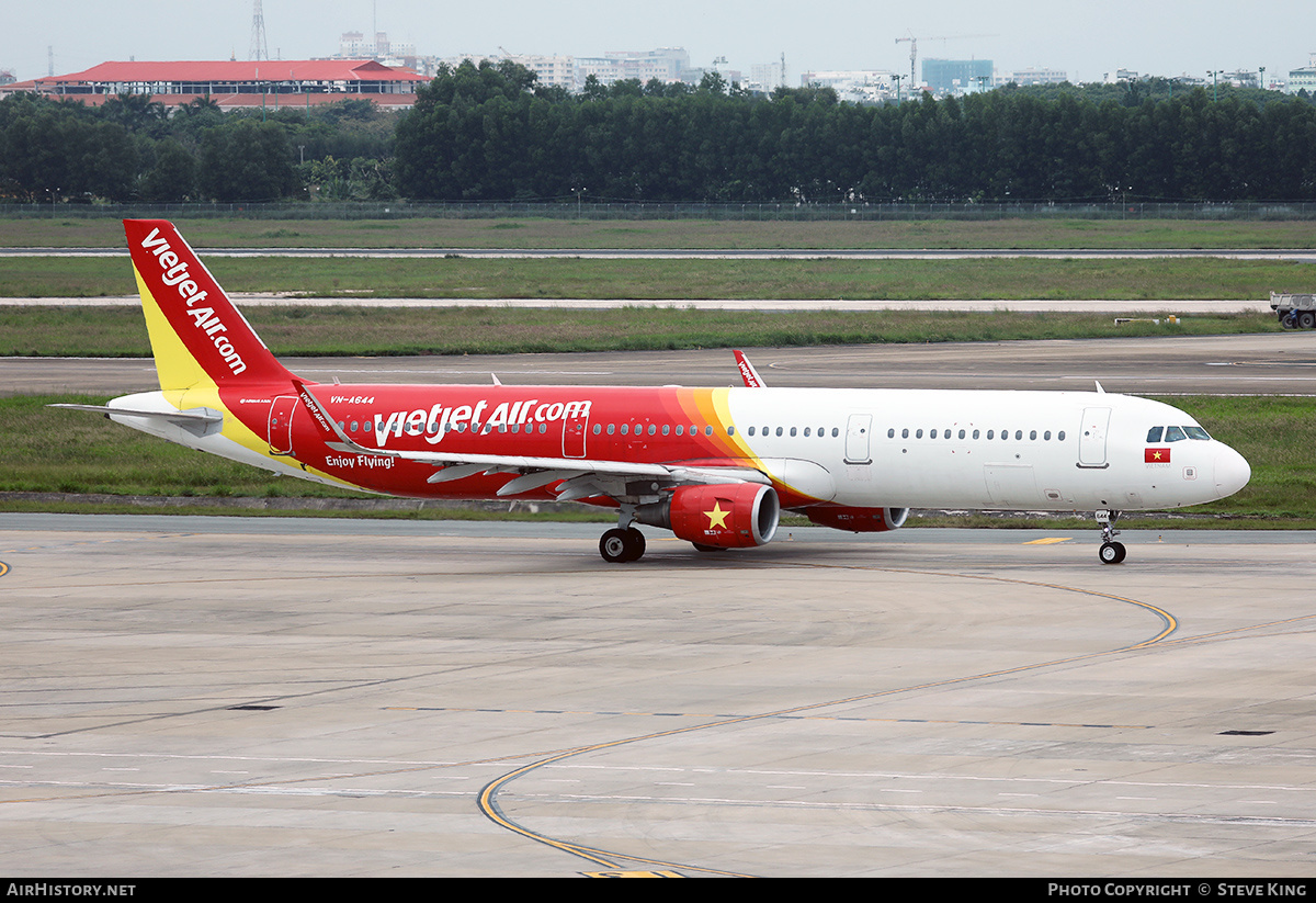 Aircraft Photo of VN-A644 | Airbus A321-211 | VietJet Air | AirHistory.net #584110