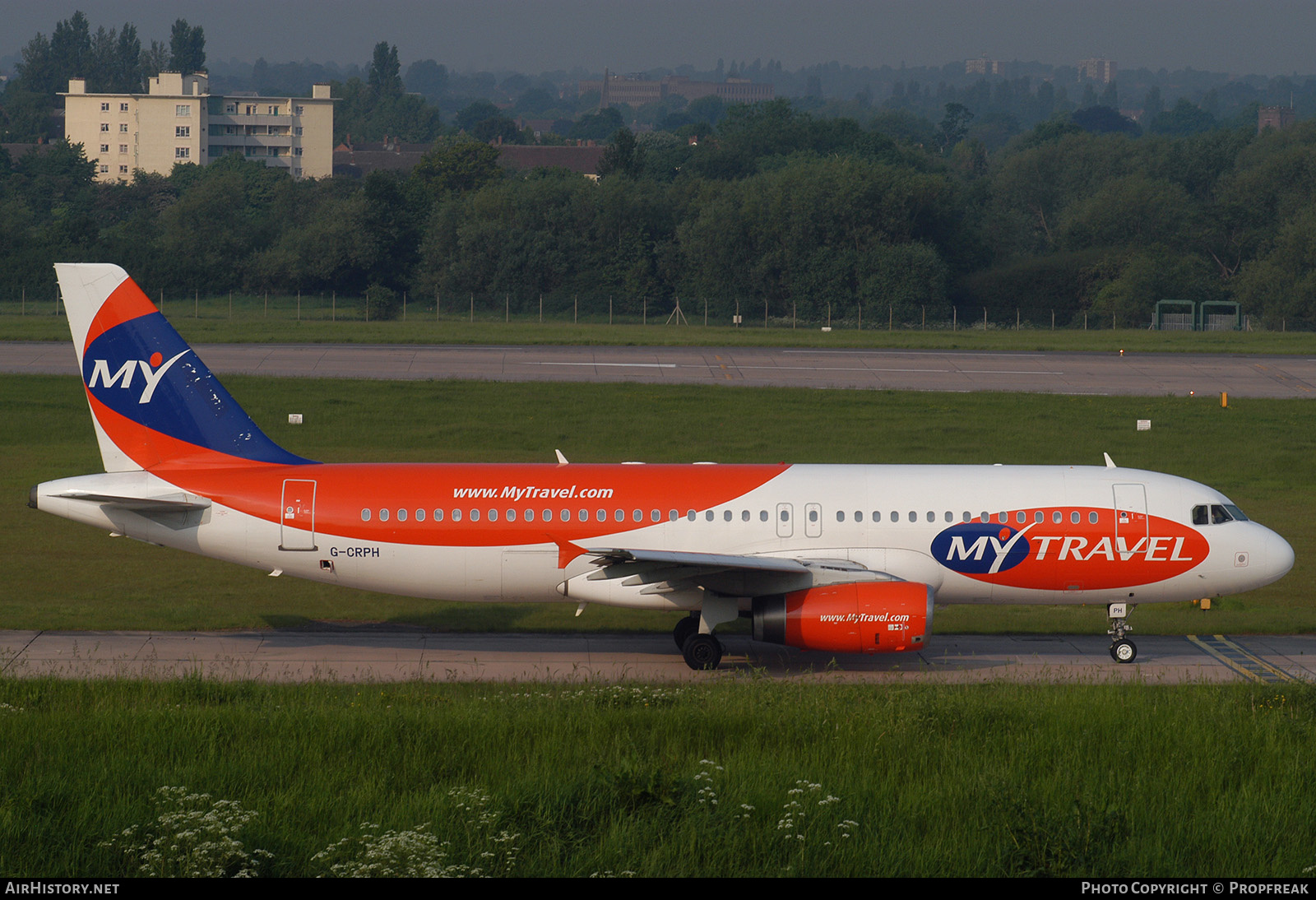 Aircraft Photo of G-CRPH | Airbus A320-231 | MyTravel Airways | AirHistory.net #584111