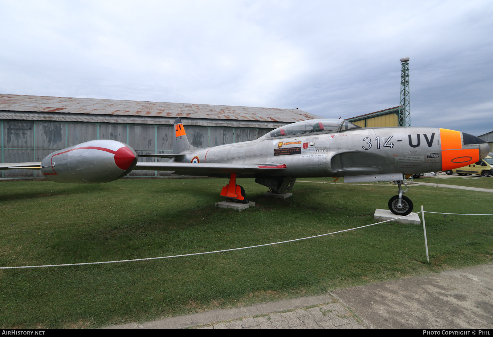 Aircraft Photo of 21113 | Canadair T-33AN Silver Star 3 | France - Air Force | AirHistory.net #584135