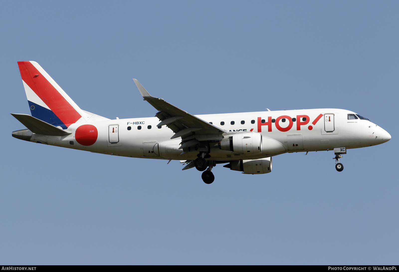 Aircraft Photo of F-HBXC | Embraer 170STD (ERJ-170-100STD) | Hop! | AirHistory.net #584141