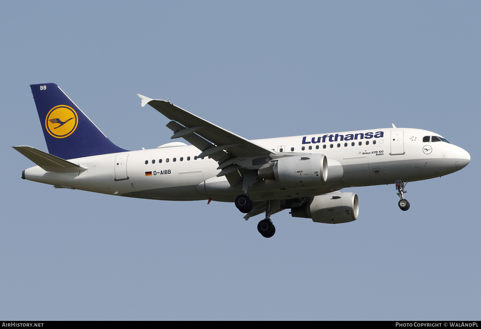 Aircraft Photo of D-AIBB | Airbus A319-112 | Lufthansa | AirHistory.net #584155