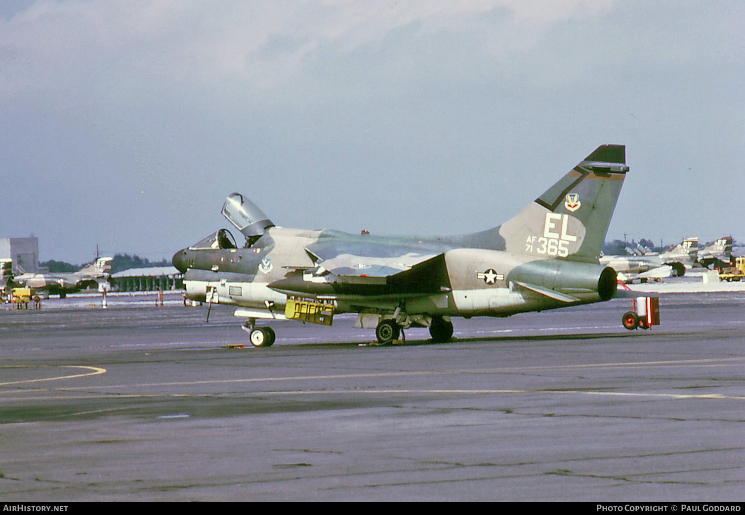 Aircraft Photo of 71-0365 / AF71-365 | LTV A-7D Corsair II | USA - Air Force | AirHistory.net #584166