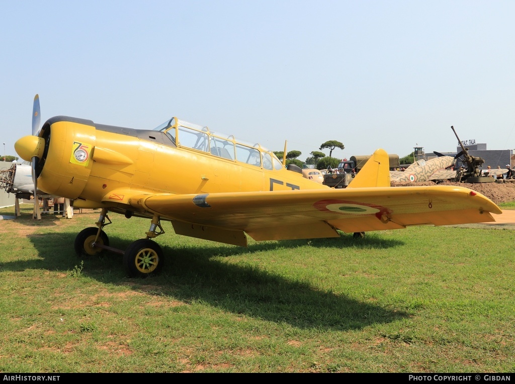 Aircraft Photo of MM53821 | North American T-6H Harvard Mk IV | Italy - Air Force | AirHistory.net #584173