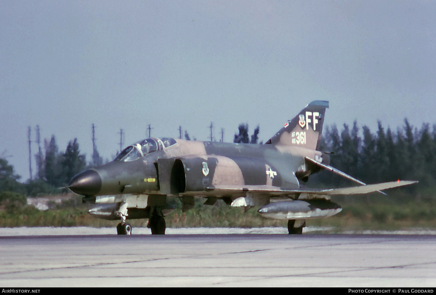 Aircraft Photo of 66-0361 / AF66-361 | McDonnell Douglas F-4E Phantom II | USA - Air Force | AirHistory.net #584178