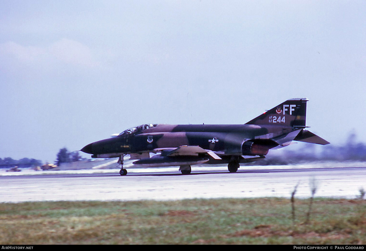 Aircraft Photo of 67-0244 / AF67-244 | McDonnell Douglas F-4E Phantom II | USA - Air Force | AirHistory.net #584179