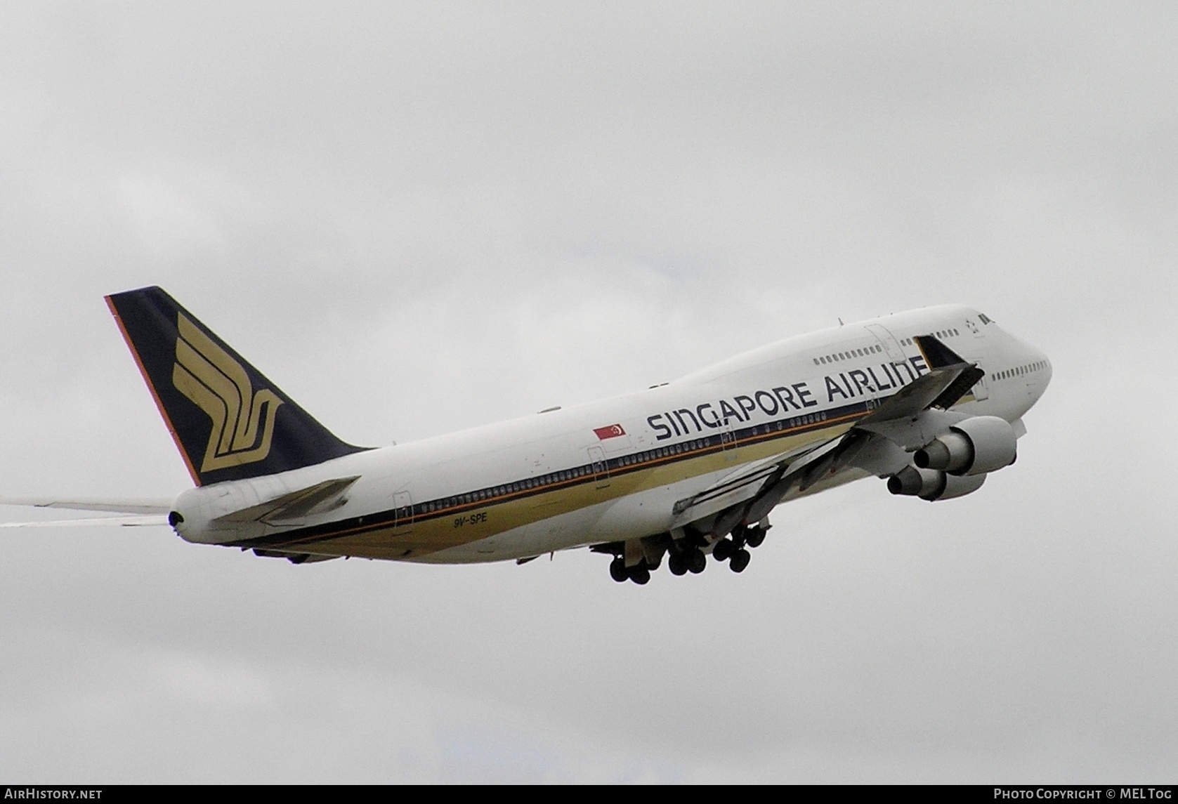 Aircraft Photo of 9V-SPE | Boeing 747-412 | Singapore Airlines | AirHistory.net #584189