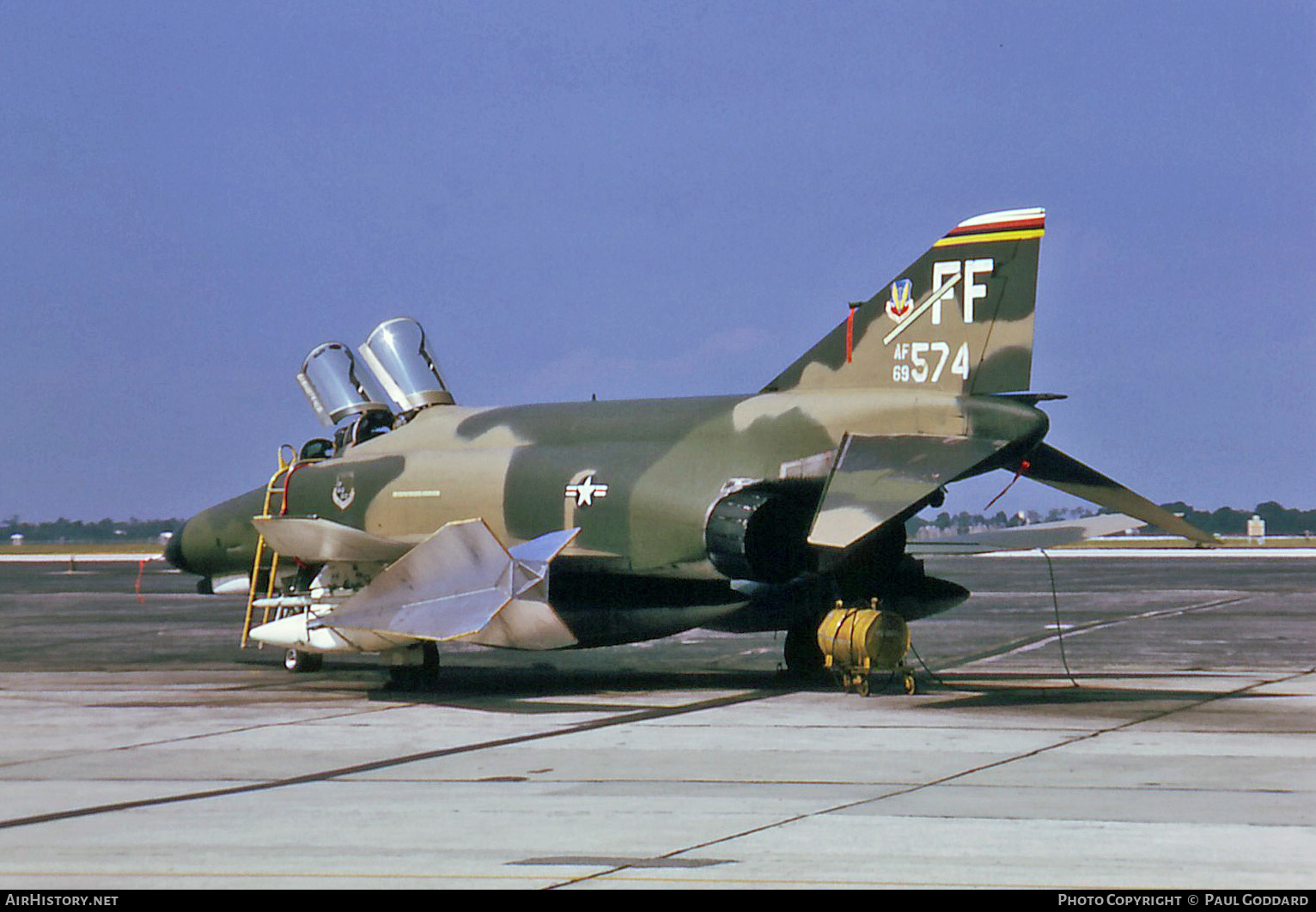 Aircraft Photo of 69-7574 / AF69-574 | McDonnell Douglas F-4E Phantom II | USA - Air Force | AirHistory.net #584194