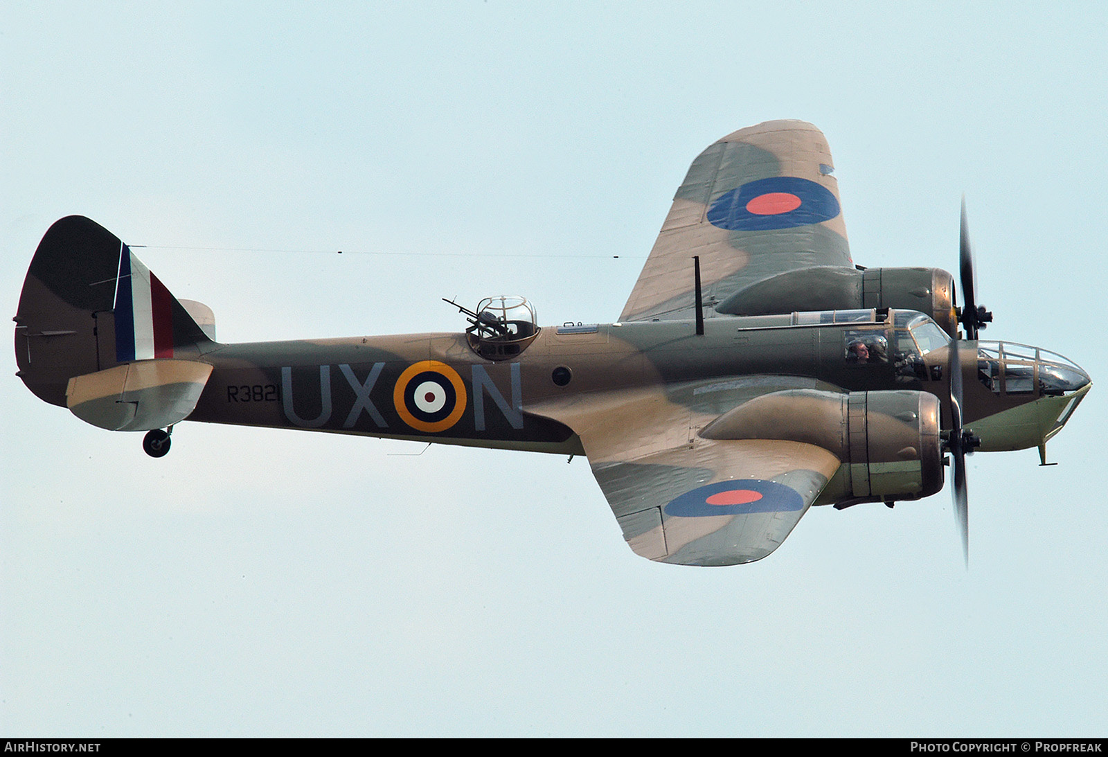 Aircraft Photo of G-BPIV / R3821 | Bristol 149 Bolingbroke Mk4T | UK - Air Force | AirHistory.net #584206