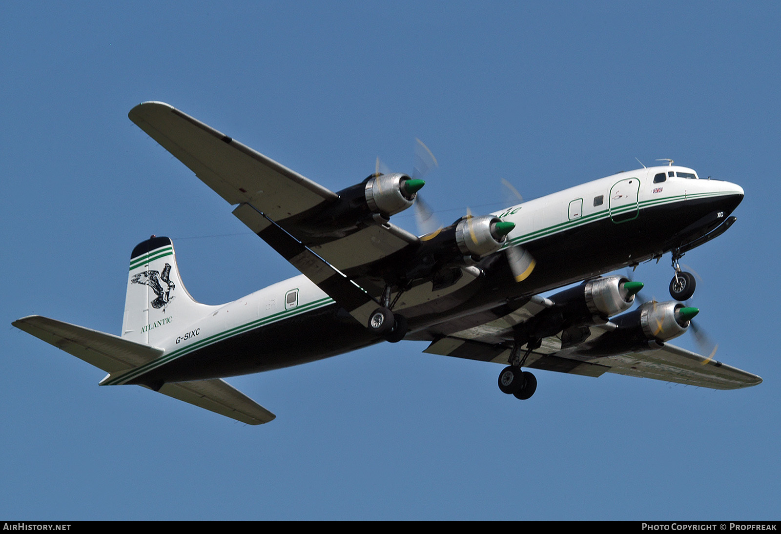 Aircraft Photo of G-SIXC | Douglas DC-6B(C) | Air Atlantique | AirHistory.net #584207