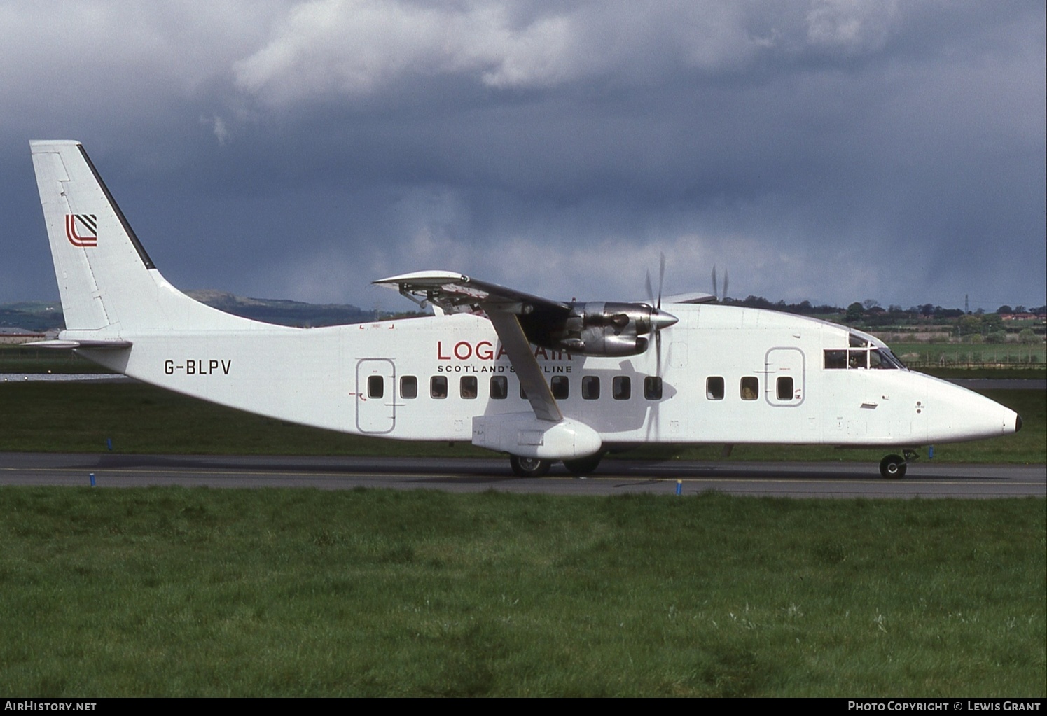 Aircraft Photo of G-BLPV | Short 360-100 | Loganair | AirHistory.net #584211