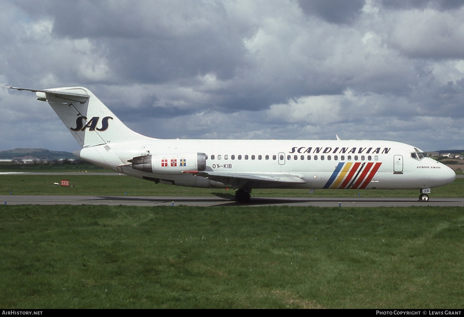 Aircraft Photo of OY-KIB | McDonnell Douglas DC-9-21 | Scandinavian Airlines - SAS | AirHistory.net #584220