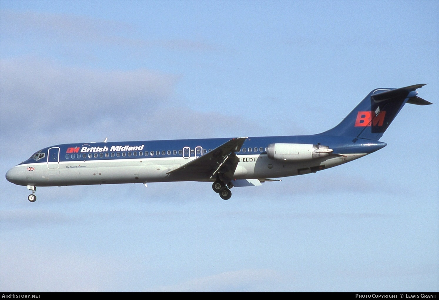 Aircraft Photo of G-ELDI | McDonnell Douglas DC-9-32 | British Midland Airways - BMA | AirHistory.net #584221