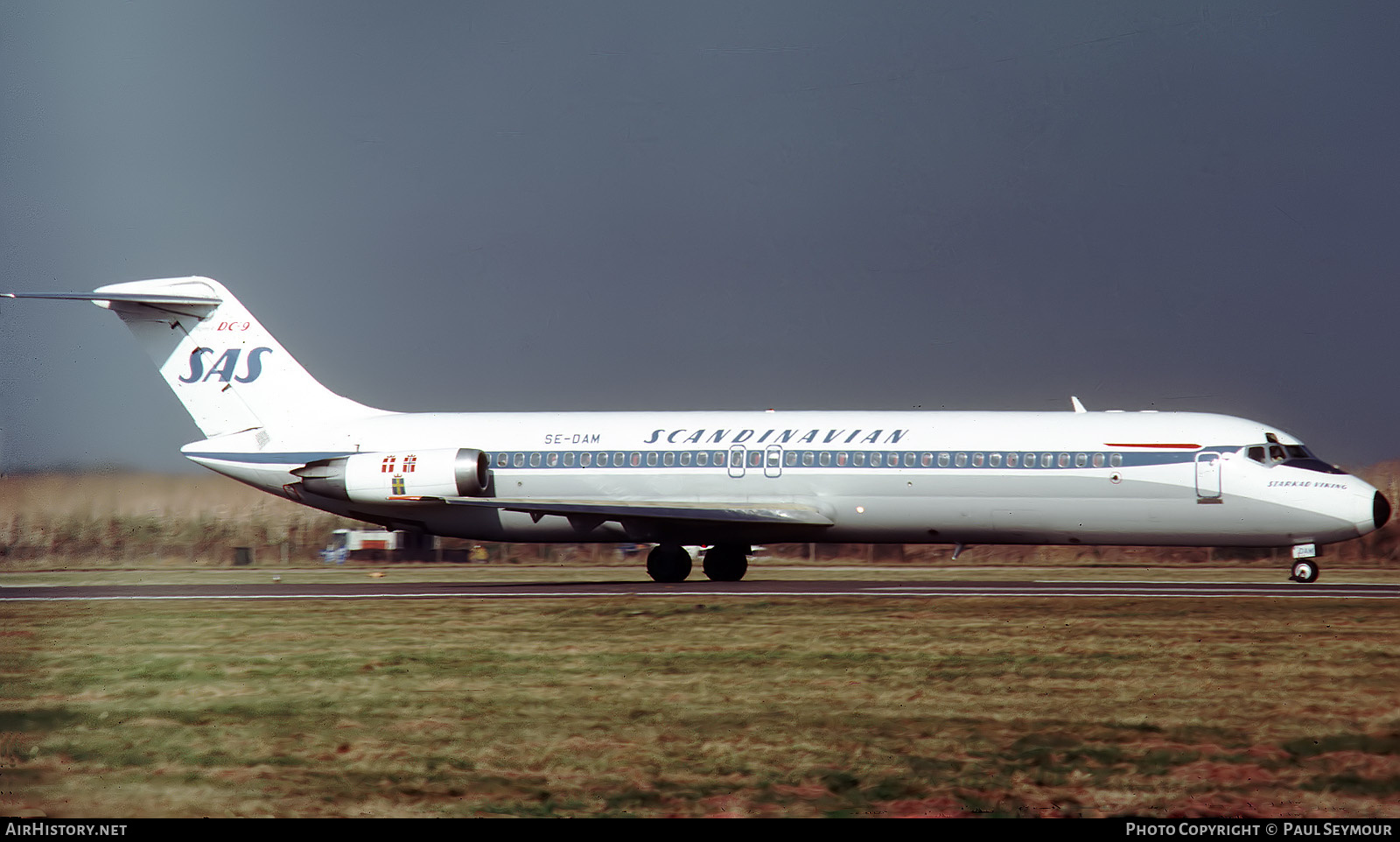 Aircraft Photo of SE-DAM | McDonnell Douglas DC-9-41 | Scandinavian Airlines - SAS | AirHistory.net #584241