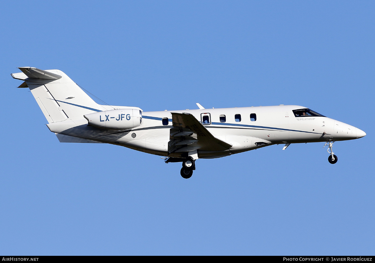 Aircraft Photo of LX-JFG | Pilatus PC-24 | AirHistory.net #584250