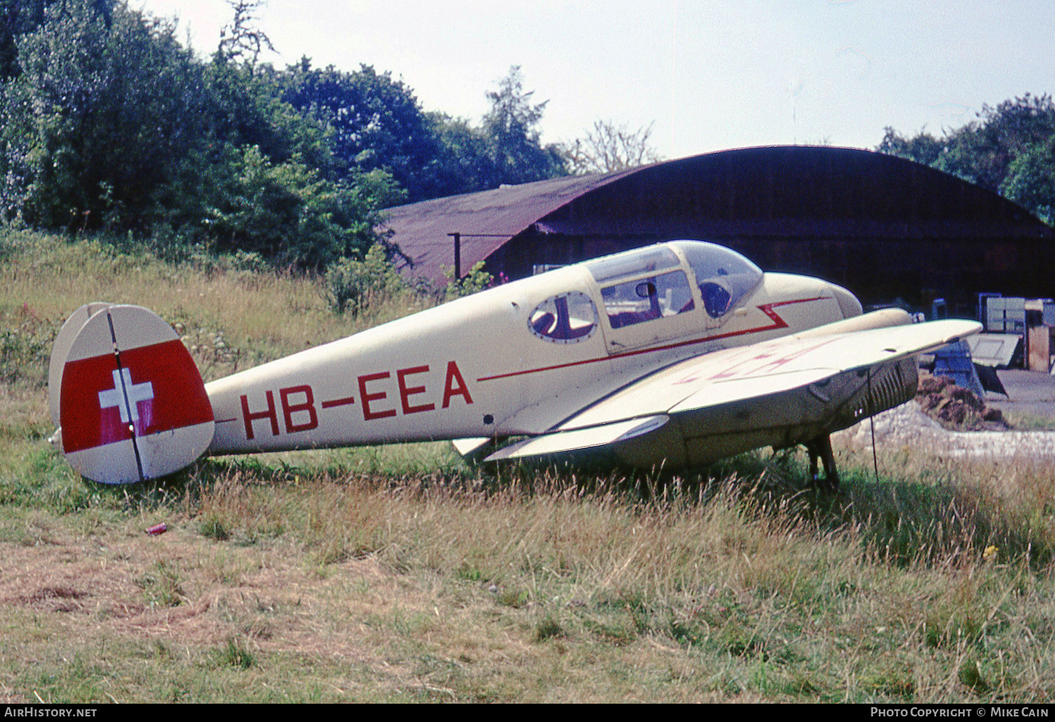 Aircraft Photo of HB-EEA | Miles M.65 Gemini 1A | AirHistory.net #584258