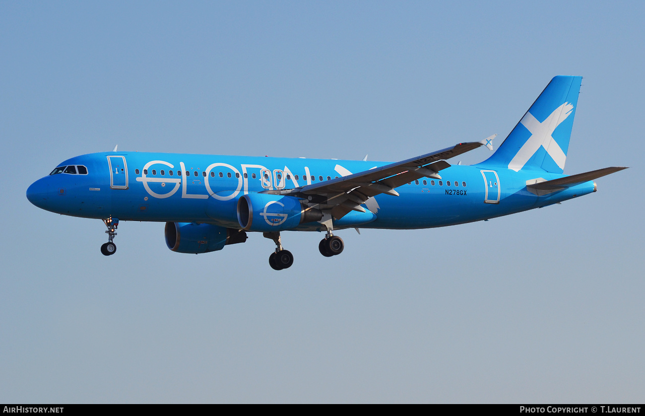 Aircraft Photo of N278GX | Airbus A320-214 | GlobalX | AirHistory.net #584264