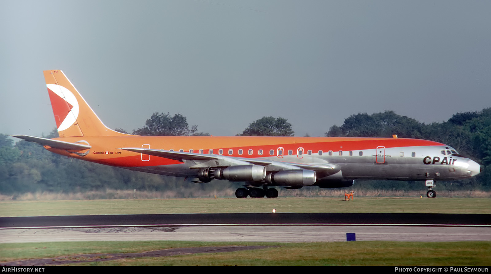 Aircraft Photo of CF-CPF | Douglas DC-8-43 | CP Air | AirHistory.net #584278