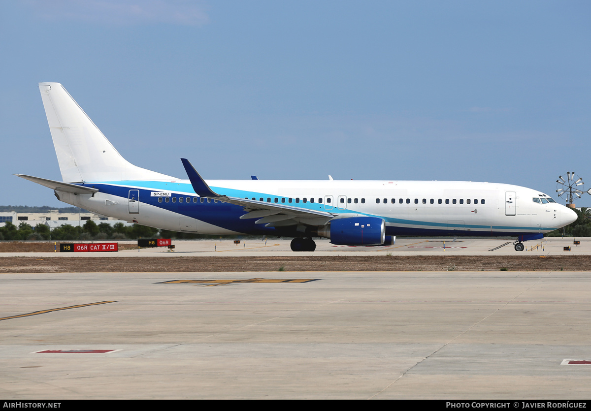 Aircraft Photo of SP-ENU | Boeing 737-83N | TACV Cabo Verde Airlines | AirHistory.net #584280